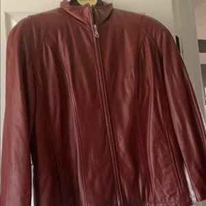 Wilson’s red leather jacket